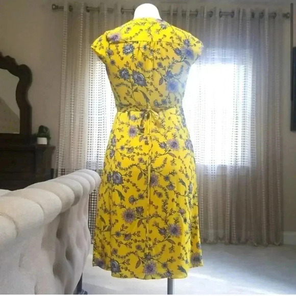 Banana Republic Petite Wrap Midi Dress - Picture 2 of 14